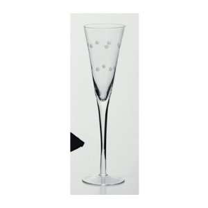  Wedding Toasting Flutes   Dotted Pattern