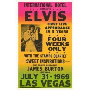 Elvis Presley   The Stamps Qaurtet, Sweet Inspirations, James Burton 