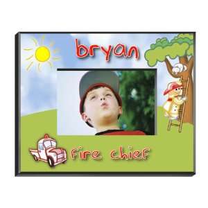  Personalized Fireman Picture Frame