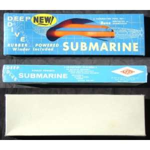    1979 Gaylord Plastics Deep Dive Submarine MIP 