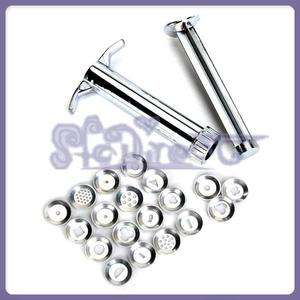 Set of 19 shape Stainless Steel Polymer Clay Wax Carver Gun Extrusion 