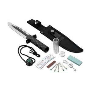   WhetstoneT Frontiersman Survival Knife & Kit w/ Sheath