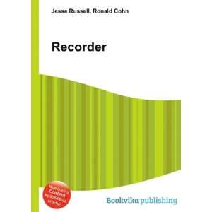  Recorder Ronald Cohn Jesse Russell Books