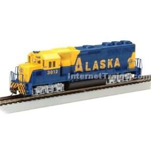  Bachmann HO Scale GP40   Alaska Railroad Toys & Games