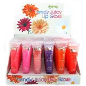  Trendy Juicy Lip Gloss (Pack of 36pcs) Beauty