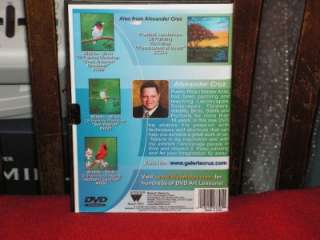 Alexander Cruz DVD Blue Jay Painting  