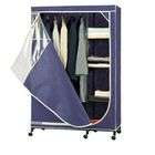 Organize It All Canvas Blue Storage Armoire OI75116 by Organize It All