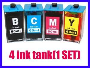 4pcs Ink Tank For HP 920 920XL DIY Ink Refill System  