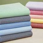 Baby Doll Gingham Moses Basket Sheets   Set of 12   Color Chocolate