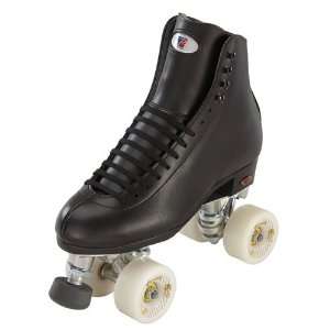  Riedell RAVEN 120 Black Roller Skates mens 2010   Size 16 