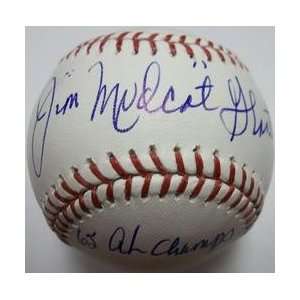 MLBPAA Mudcat Grant 65 AL Champs Autographed Baseball  