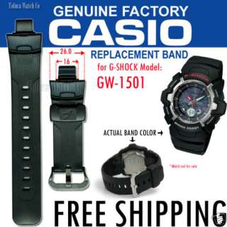 Casio G SHOCK Watch Band GW 1501 GW 1501 1A GW 1501B  