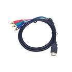 HDMI to VGA Component RGB 5 RCA YPbPr with Audio Signal Converter PS3 