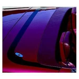  86 96 Corvette Deck Lid Protectors Soft Top Black 