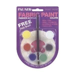 Palmer Fabric Paint Pots Fashion 689306; 3 Items/Order  
