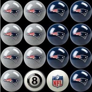 New England Patriots Complete Billiard Ball Set by Imperial