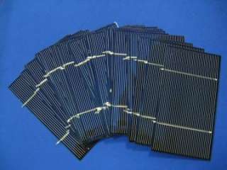 KW 3x6 Short Tabbed Solar Cells for DIY Solar Panel w/Instruction 