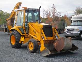   2WD BACKHOE WHEEL LOADER 2 ATTACHMENTS HAMMER CAB CONSTRUCTION KING