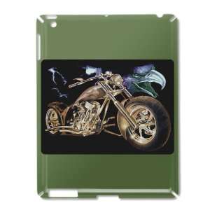  iPad 2 Case Green of Eagle Lightning and Cycle Everything 