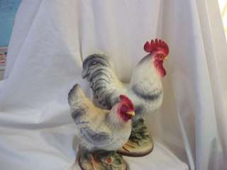 Collectible statue rooster/chicken 2 pcs.  