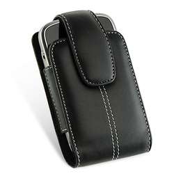 PREMIUM LEATHER CASE PHONE SWIVEL HOLSTER POUCH for BLACKBERRY TORCH 