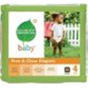  Chlorine Free Baby Diapers Size 4 (22 37lbs) 27 Count 