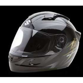   Graphic Helmet. Black/Gold by Suzuki. OEM 990A0 20101 Automotive