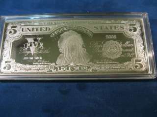 2008 4 TROY OUNCE .999 SILVER $5.00 CHIEF ONEPAPA  