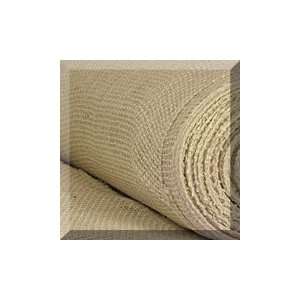  1ea   14 X 10yd White Natural Jute Fabric Arts, Crafts & Sewing