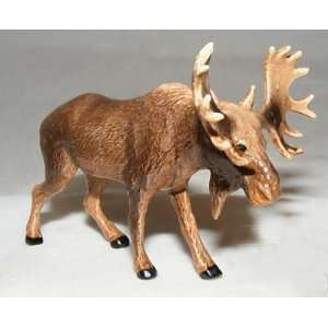  MOOSE Bull w/Large Antlers Stands MINIATURE New Porcelain NORTHERN 