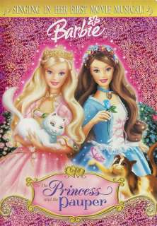 Barbie as the Princess and the Pauper DVD Plus Bonus CD 012236161516 