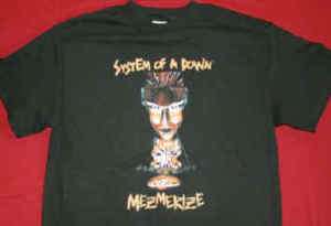 SYSTEM OF A DOWN SOAD Mezmerize T Shirt **NEW  