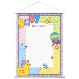   Sign in Sheet From Hugs and Stitches By Amscan