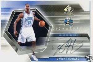 2004 2005 UD DWIGHT HOWARD SP AUTHENTIC AUTO ROOKIE  
