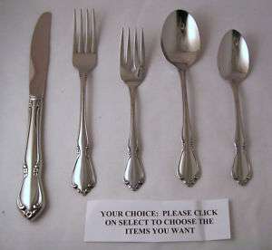 Oneida Chateau Spoons, Fork, Knives Your Choice EXC  