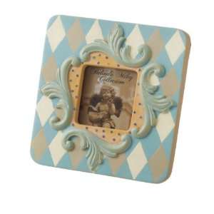   Picture Frame with Harlequin Design (pack of 2) 