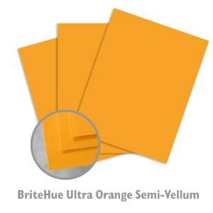  BriteHue Ultra Orange Paper   500/ream