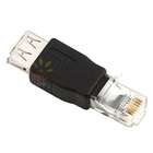 New USB A to RJ45 Ethernet Adapter+A to A Extension Cable
