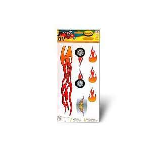  PlasmaCar Sticker Set   Flames Toys & Games