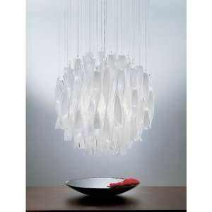  Aura Pendant in Polished Steel