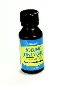 PACK Iodine Tincture 2% First Aid Antiseptic YODO de Tintura IODO 