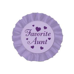 Favorite Aunt Satin Button Case Pack 84 