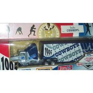   87 Scale Tractor Trailer Truck White Rose Football Collectible