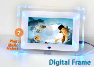 High resolution TFT LCD Multi functional Digital Photo Frame