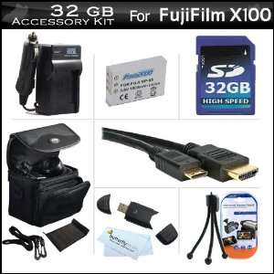  Kit For Fuji Fujifilm X100 Digital Camera Includes 32GB High Speed 