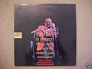 Herbie Mann LP 1967 New Mann at Newport Jazz Festival  
