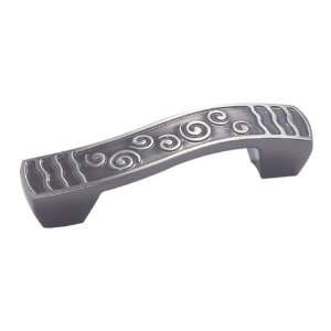  Motifz 3 in. Unique Rustic Drawer Pull in Pewter Finish 
