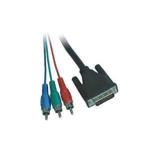    DVIRCA HDTV DVI to RCA Component Cable Adapter (6 feet) Electronics