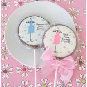  Personalized Chocolate Baby Lollipops Party Favor CH04 