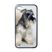 SCHNAUZER DOG COVER CASE 4 APPLE IPHONE 4 MOBILE PHONE  